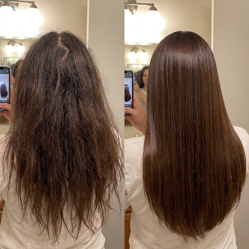 Before and after results for Megan R.