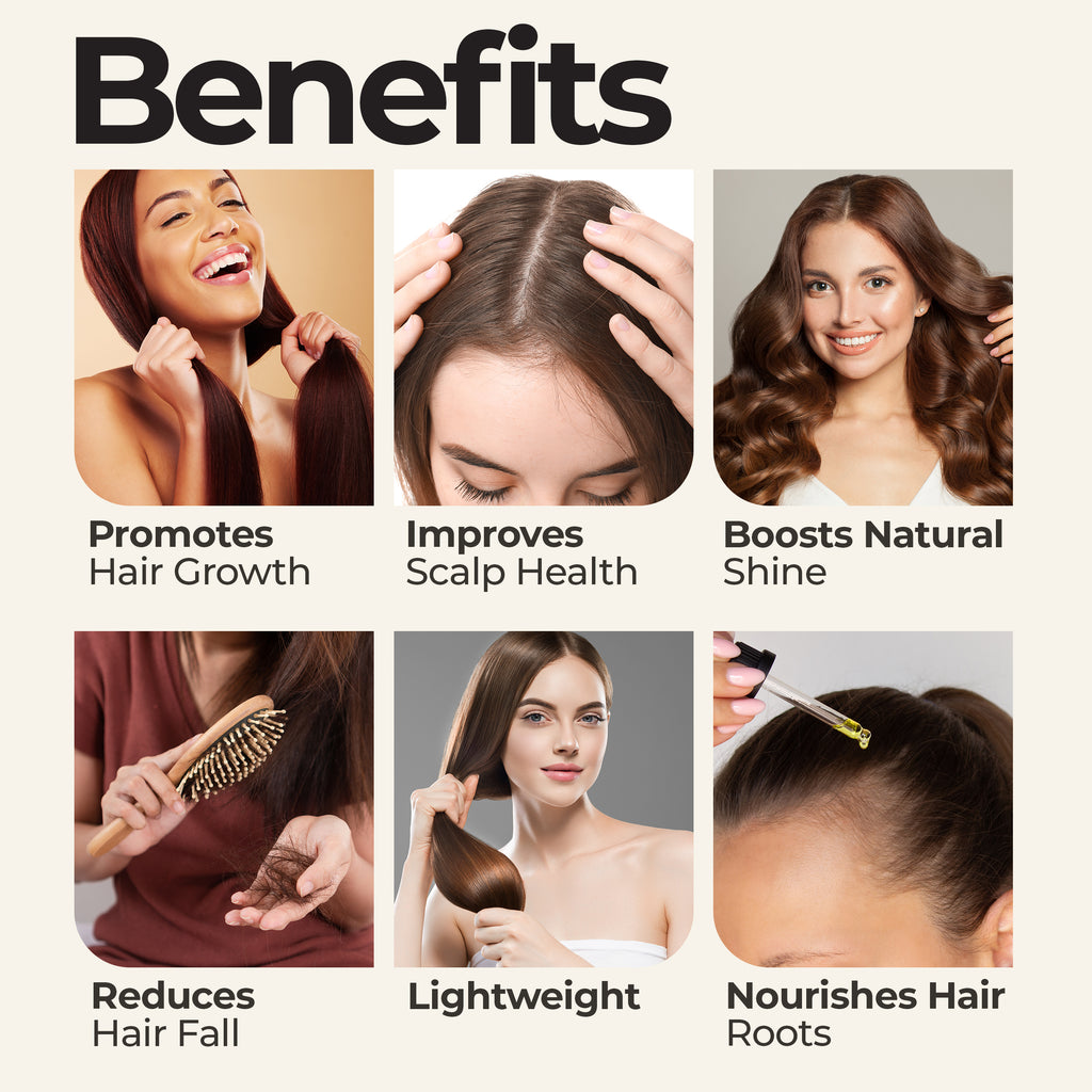 Rosemary Oil + Head Massager (Bundle)