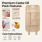 Castor Oil Pack Wrap (Bundle)