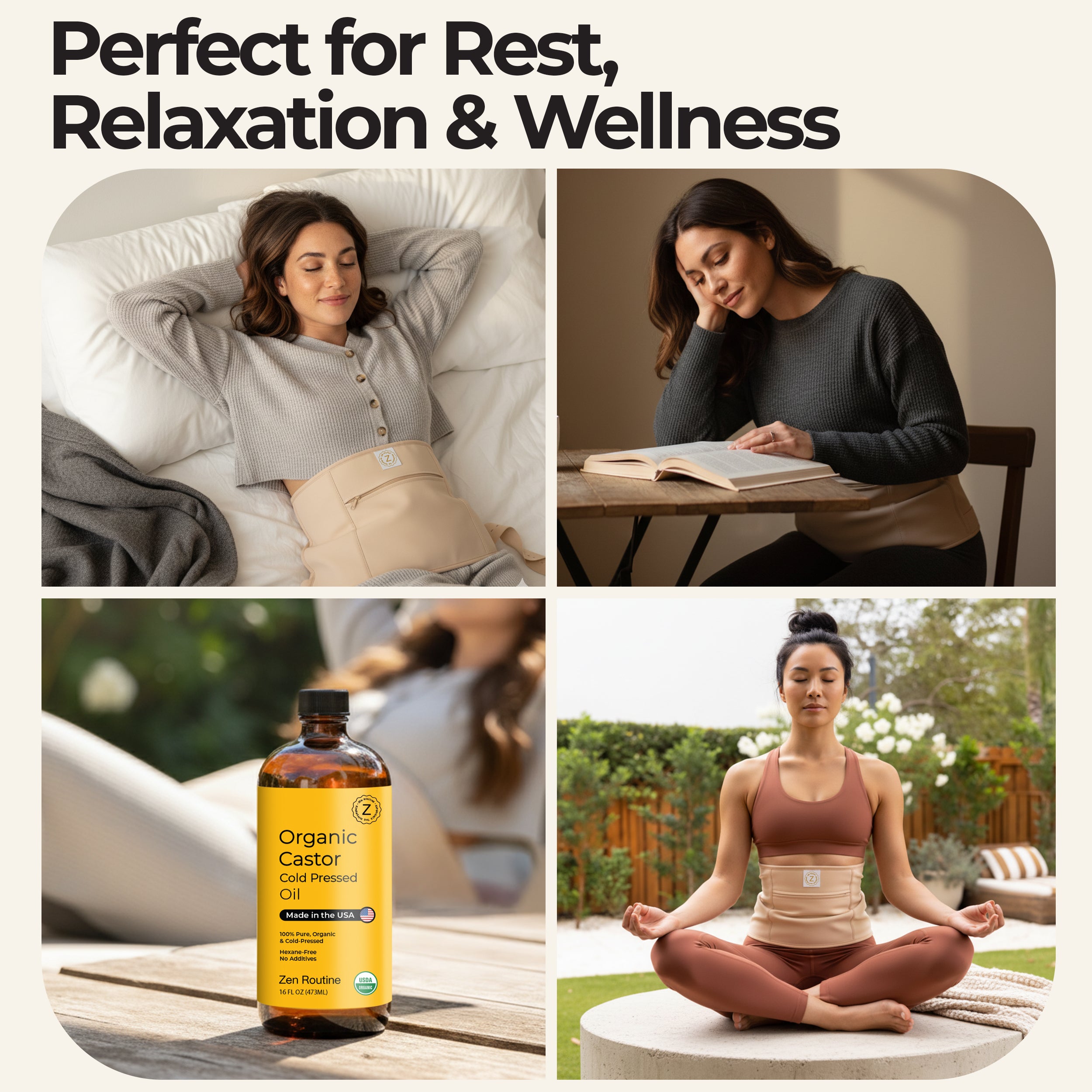Castor Oil Pack Wrap (Bundle)