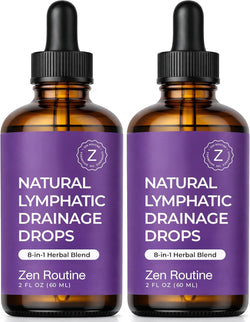 Lymphatic Drainage Drops for Puffiness, Bloating & Water Retention