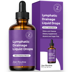 Lymphatic Drainage Drops for Puffiness, Bloating & Water Retention