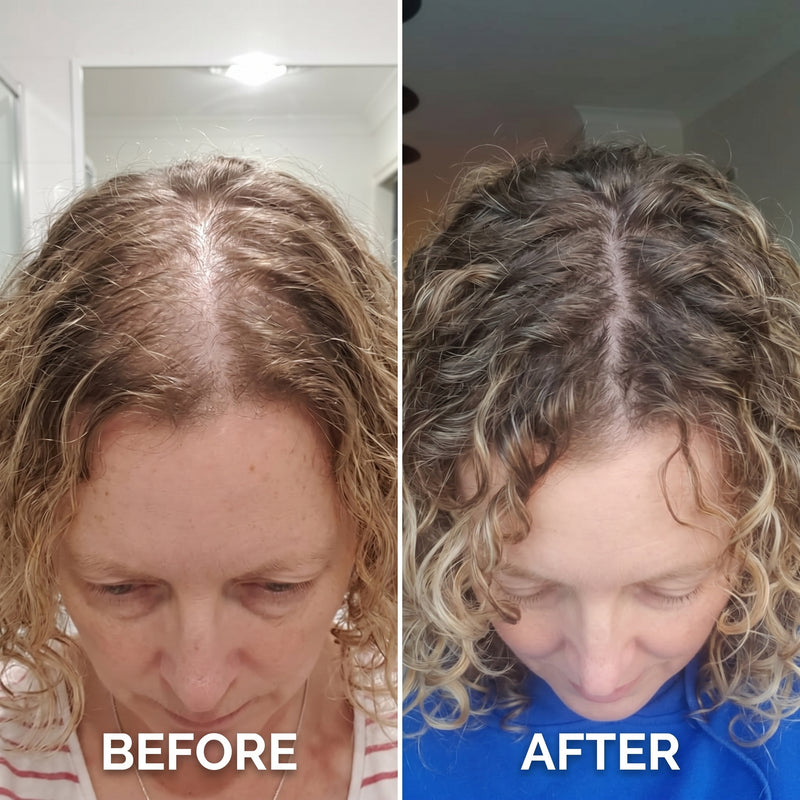 Before and after results for Amanda