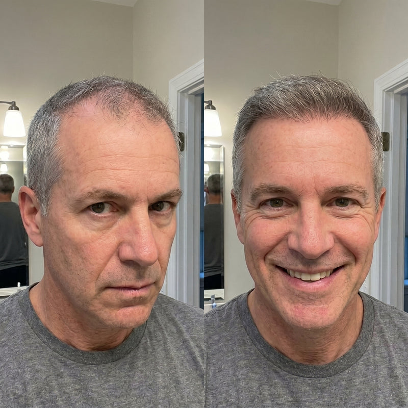 Before and after results for Marcus